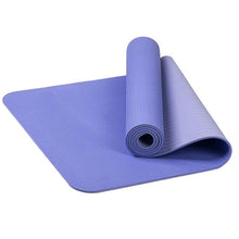 Load image into Gallery viewer, Non-slip TPE  Yoga Mats Tasteless Pilates Gym Exercise Sport Living Room Pads for Fitness Body Building with Position LIne
