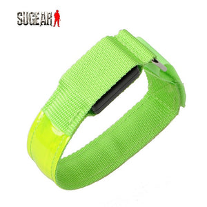 Outdoor Sports Night Running Armband Led Light Safety Belt Arm Leg Warning Wristband Cycling Bike Bicycle Party luces bicicleta