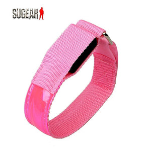 Outdoor Sports Night Running Armband Led Light Safety Belt Arm Leg Warning Wristband Cycling Bike Bicycle Party luces bicicleta